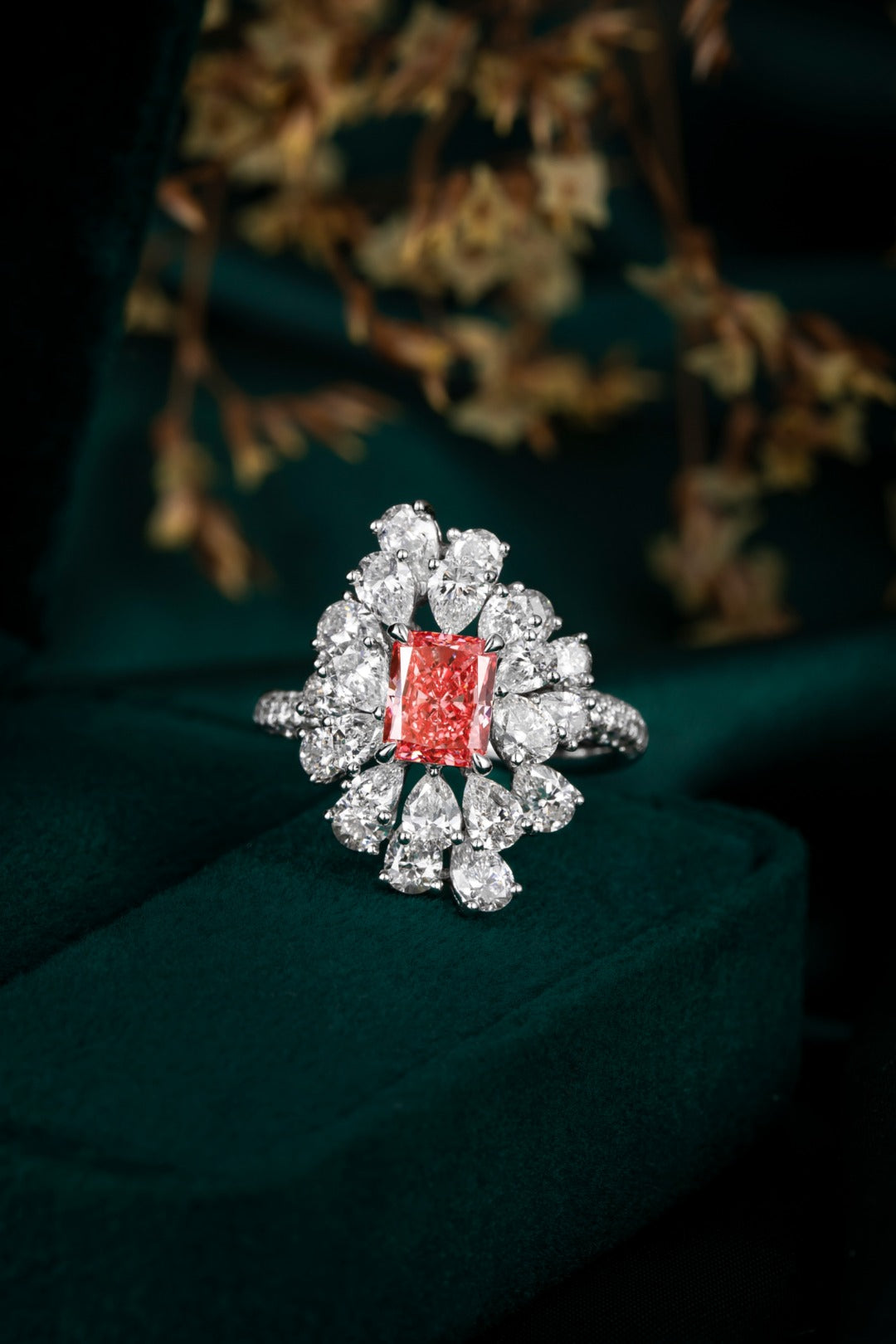 PT900 培育鑽石戒指 1.09ct - ZBR0172