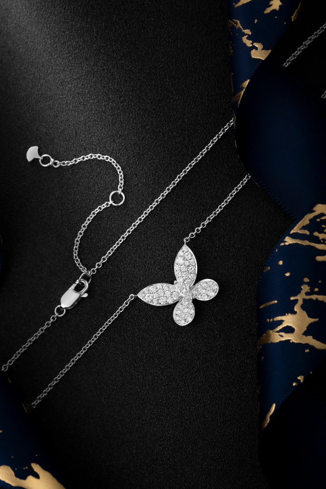 18K金0.49卡鑽石手鏈 | 精緻優雅女士手鏈