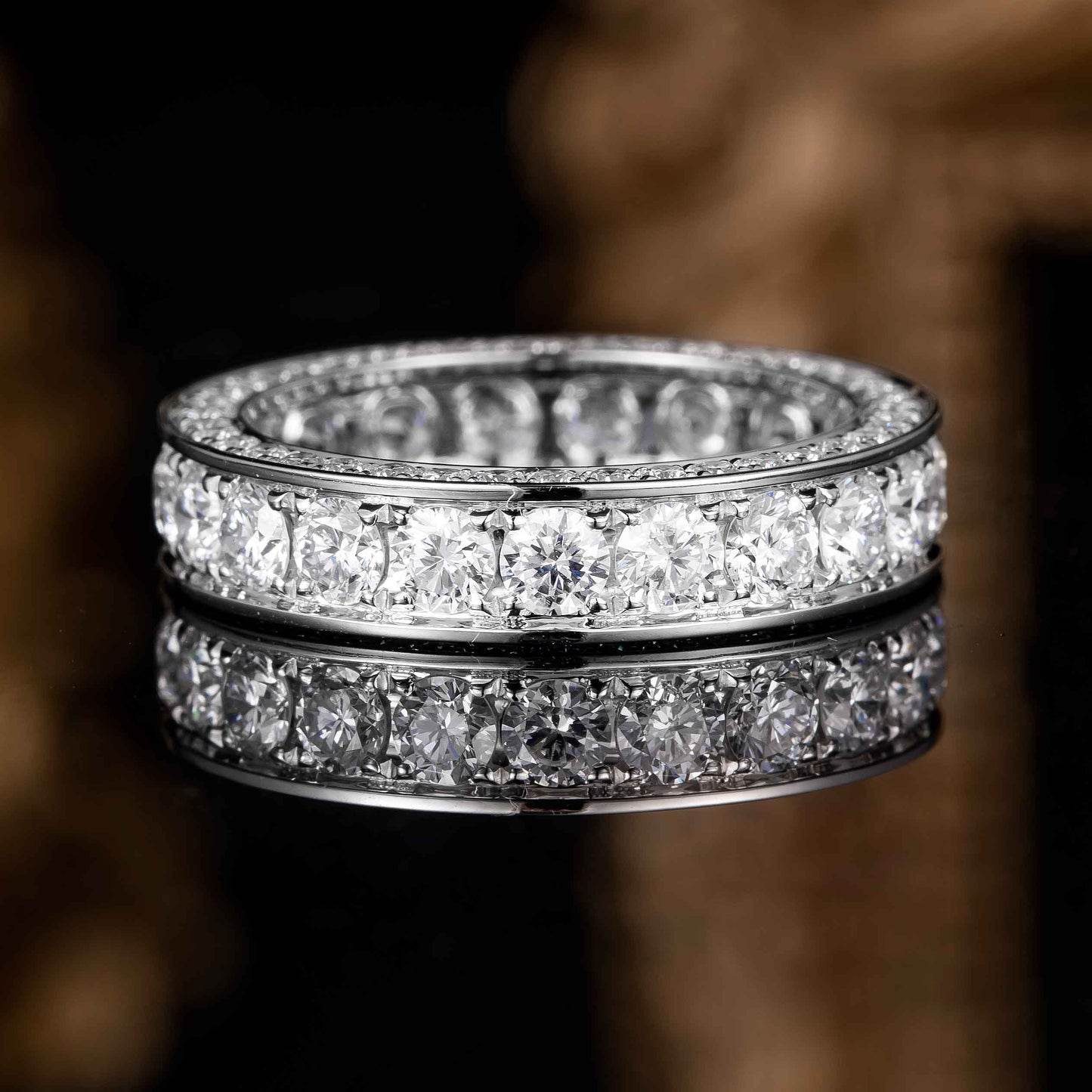 ZBR0012 14K金培育鑽石戒指 13號 | 1.89ct主石 0.73ct副石