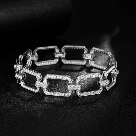 18K金培育鑽石手鏈 | 3.21克拉閃耀設計 | ZBB0002