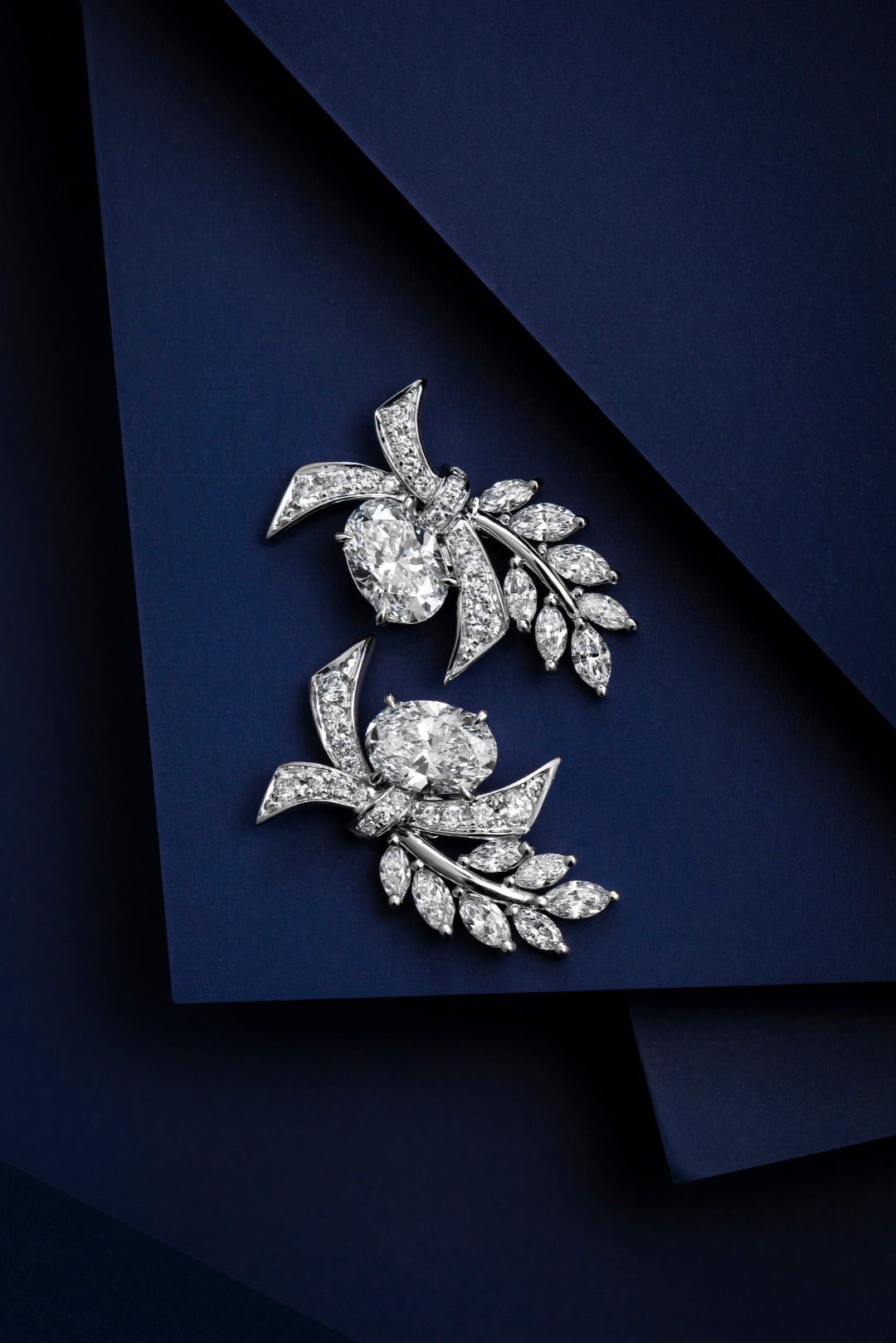 PT900 培育鑽石耳釘 1.05ct | 經典六爪設計 | ZBE0120