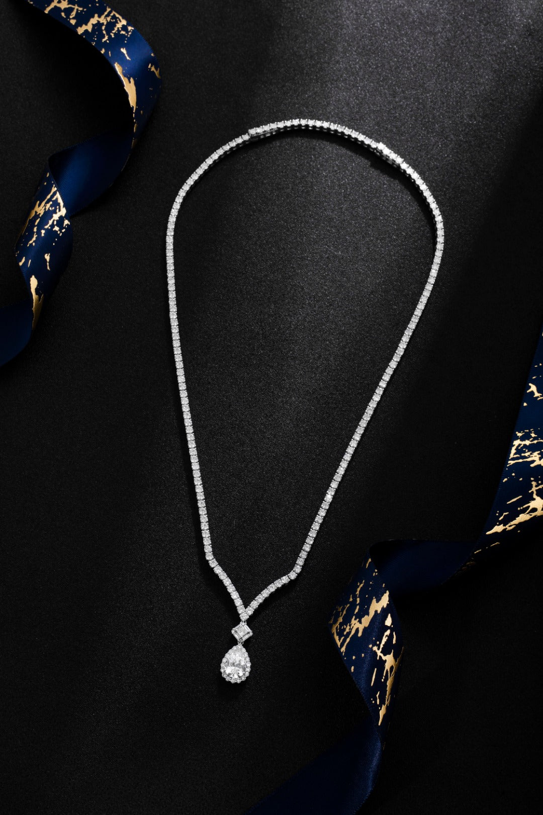 ZBN0056 PT900培育鑽石項鍊 2.043ct