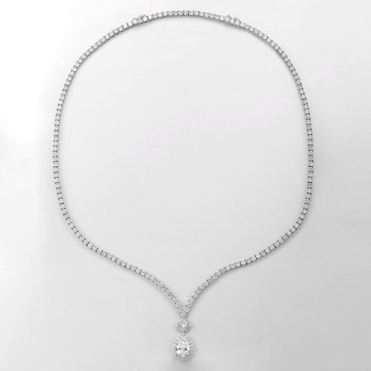 ZBN0056 PT900培育鑽石項鍊 2.043ct