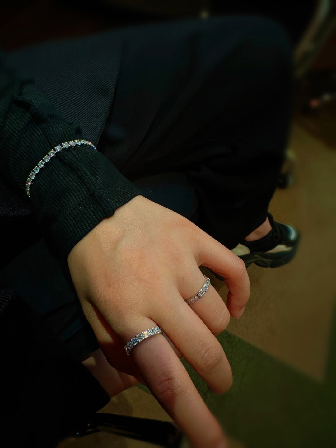 ZBR0055 14K金培育鑽石戒指 0.777ct