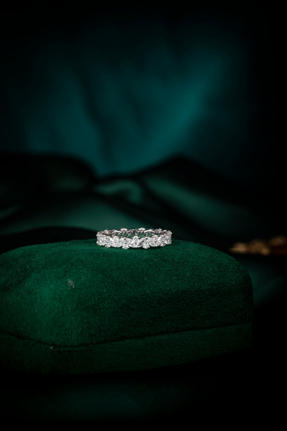 ZBR0138 14K金培育鑽石戒指 0.967ct