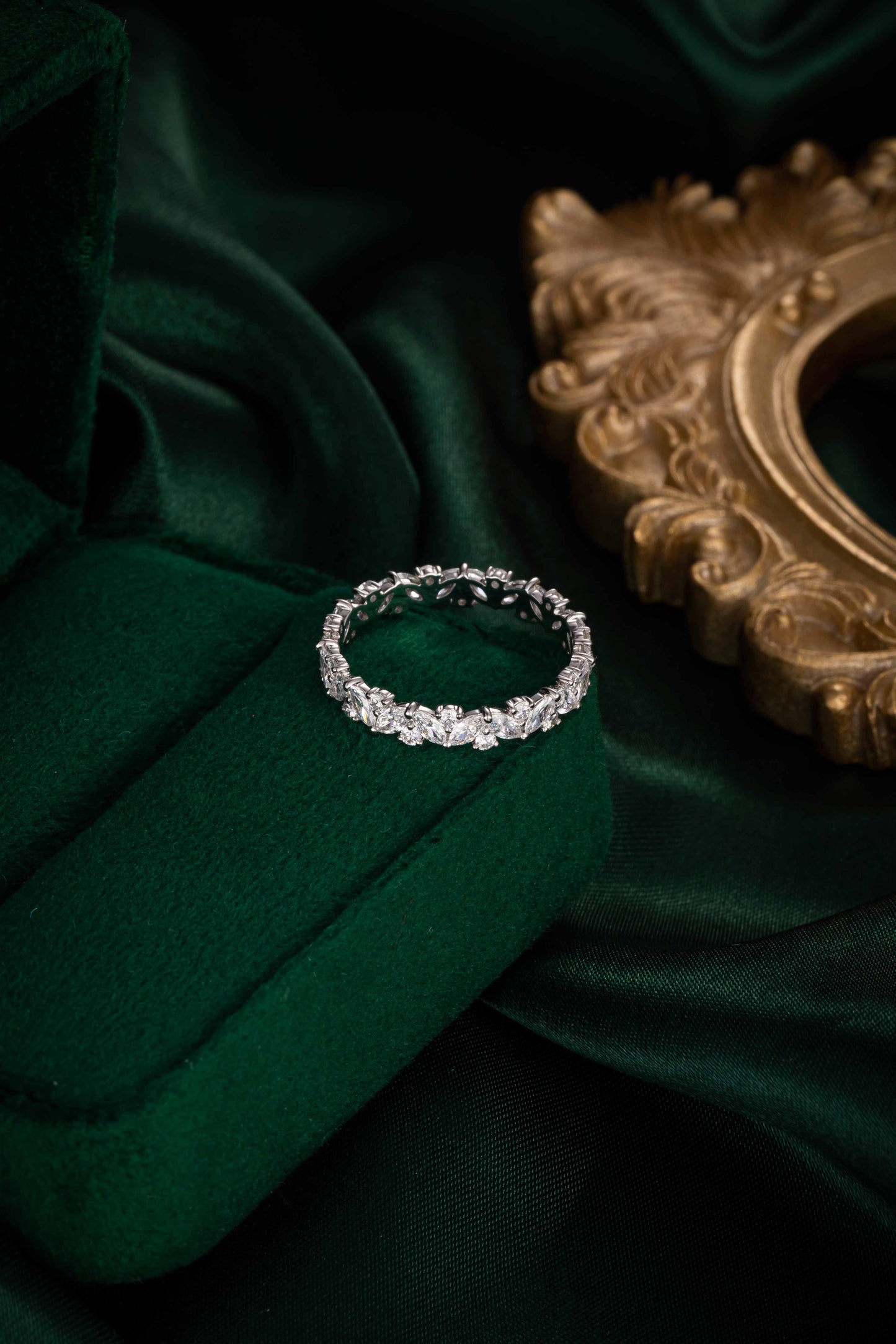 ZBR0138 14K金培育鑽石戒指 0.967ct