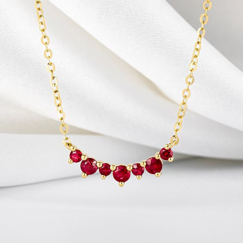 紅寶石項鍊 0.371ct | 18K金 1.21g | 天然寶石項鍊