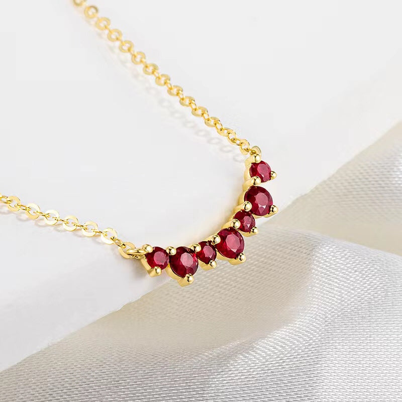 紅寶石項鍊 0.371ct | 18K金 1.21g | 天然寶石項鍊