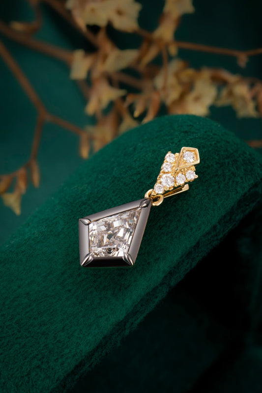 14K金培育鑽石吊墜 0.99ct - ZBP0062