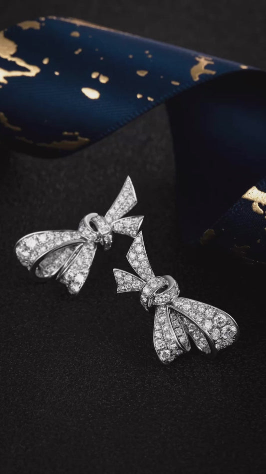 ZED0013 14K金培育鑽耳環 | 4.30ct 實驗室培育鑽石